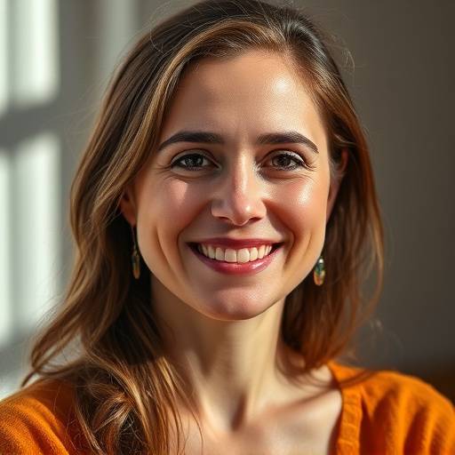 Foto da instrutora Sra. Isabela Costa